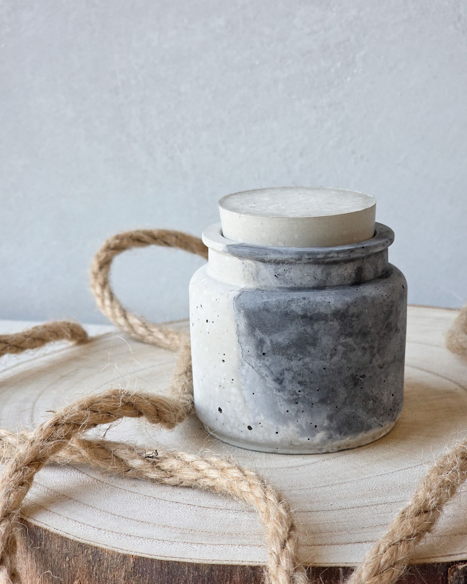 Betonový koupelnový set Lunara (4ks) - Image 2