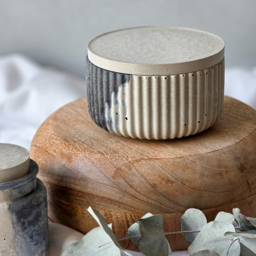 Betonová nádoba Tajňáček - duo color