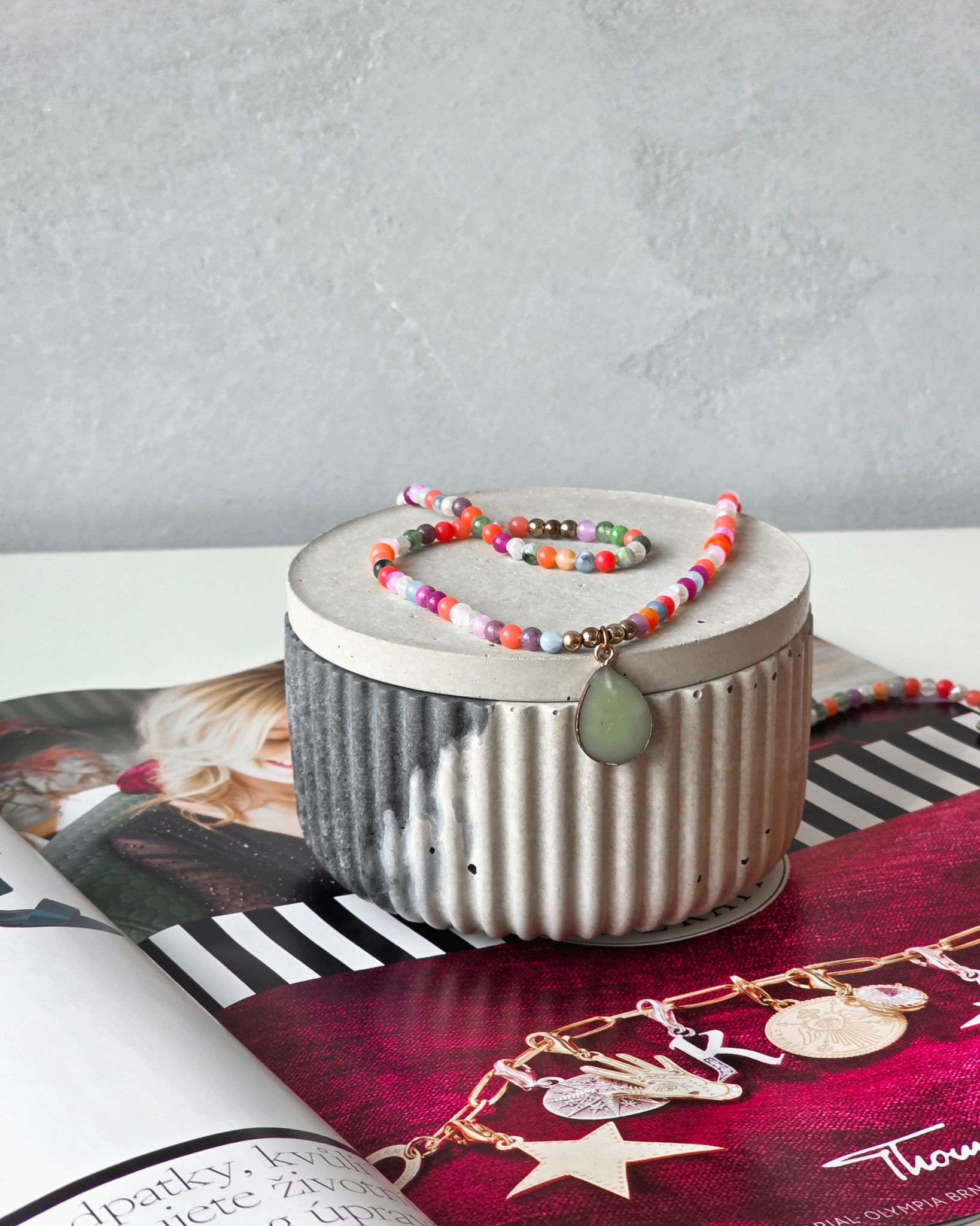 Betonová nádoba Tajňáček - duo color - Image 3